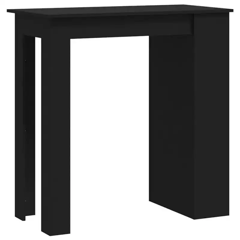 Bar Table with Storage Rack - Modern Design for Dining and Kitchen
