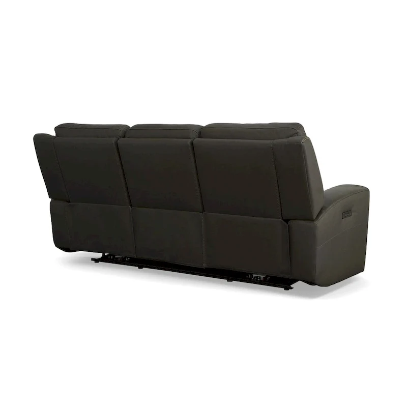 Top Grain Leather Power Reclining Sofa with Power Headrests and Zero Gravity