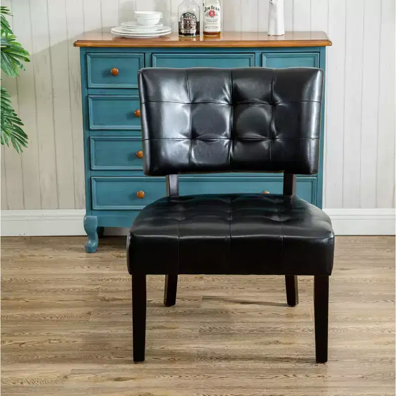 Modern Accent Chair, Movile Boucle Tufted Accent Chair with Oversized Seating for Living Room Bedroom Apartment