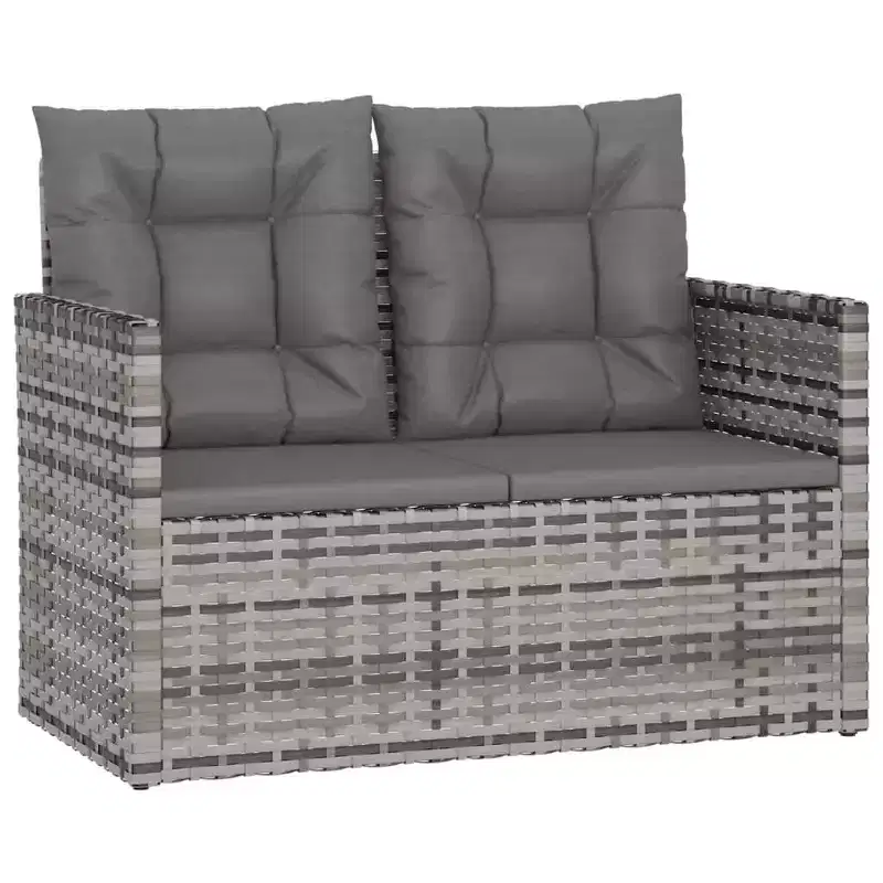 vidaXL Patio Bench Durable Garden Bench Rectangular Modern