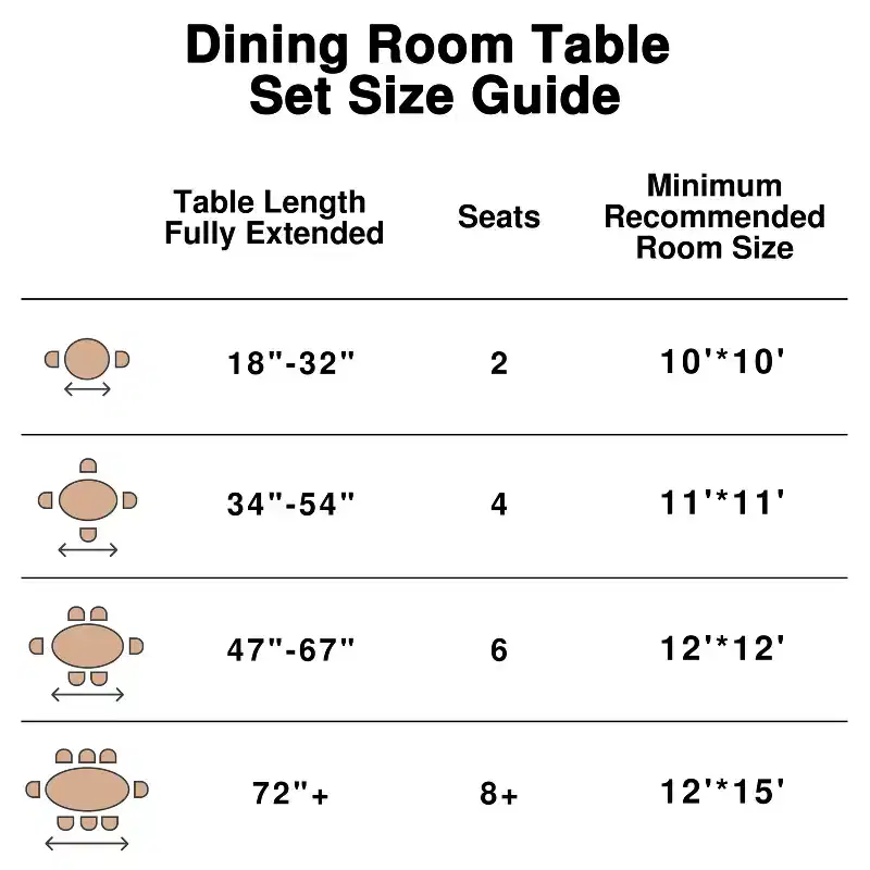 Modern Wood Dining Table – Kitchen & Dining Room Table