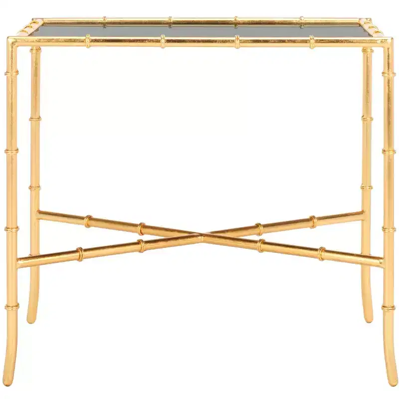 Accent Table - FOX2513 - Gold/Glass