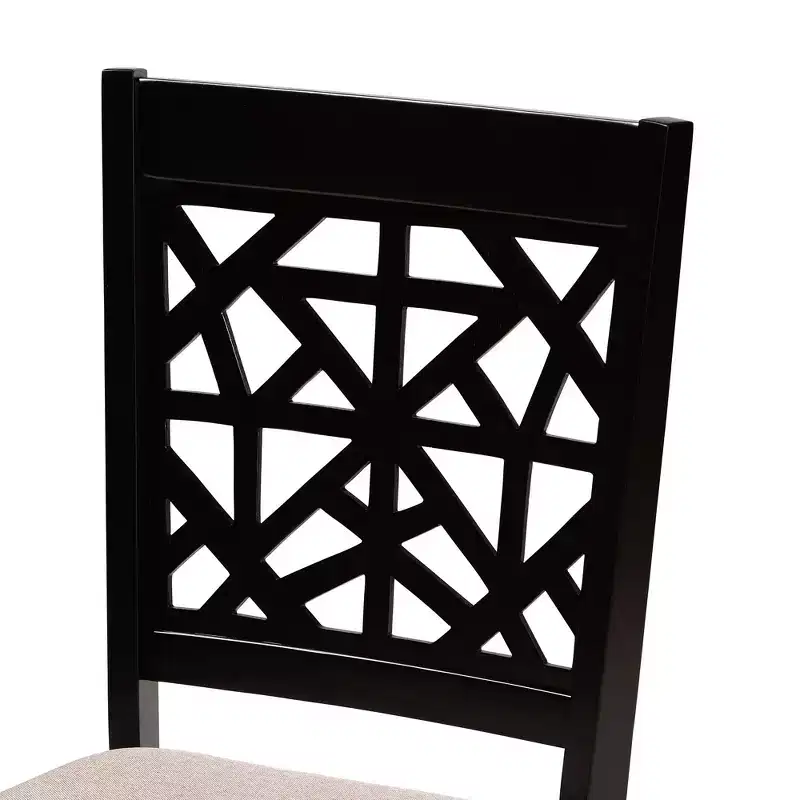 Baxton Studio Jamie Moden Wood 5-Piece Dining Set