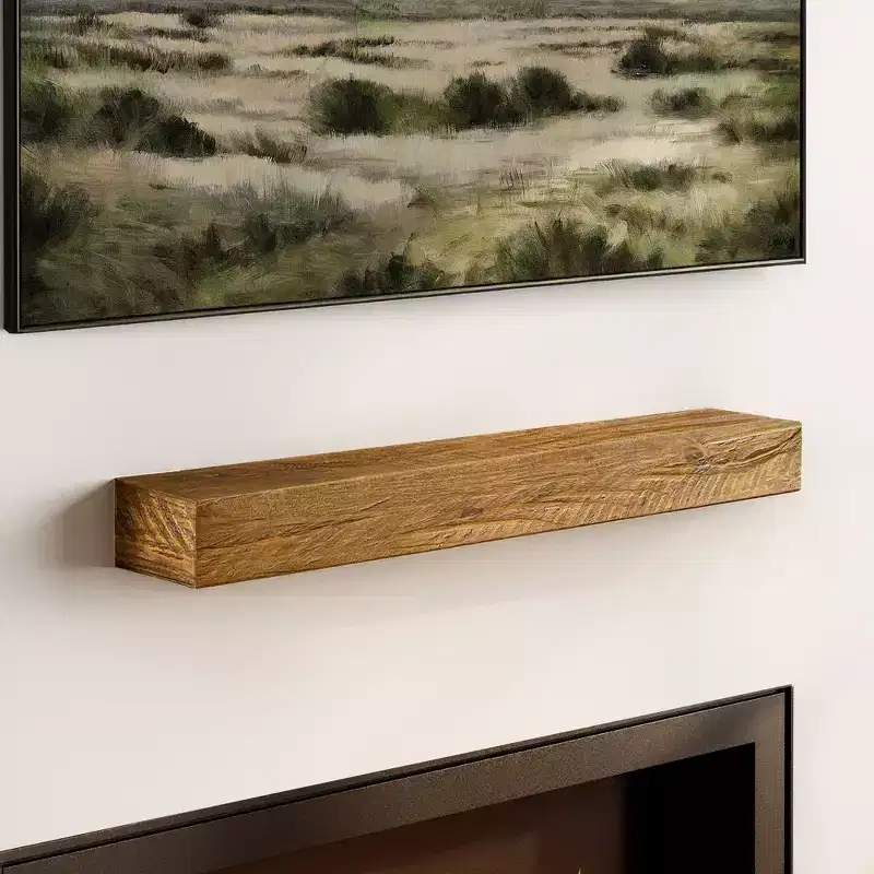 Rustic Floating Shelf/Fire Beam (48in / 1219mm)