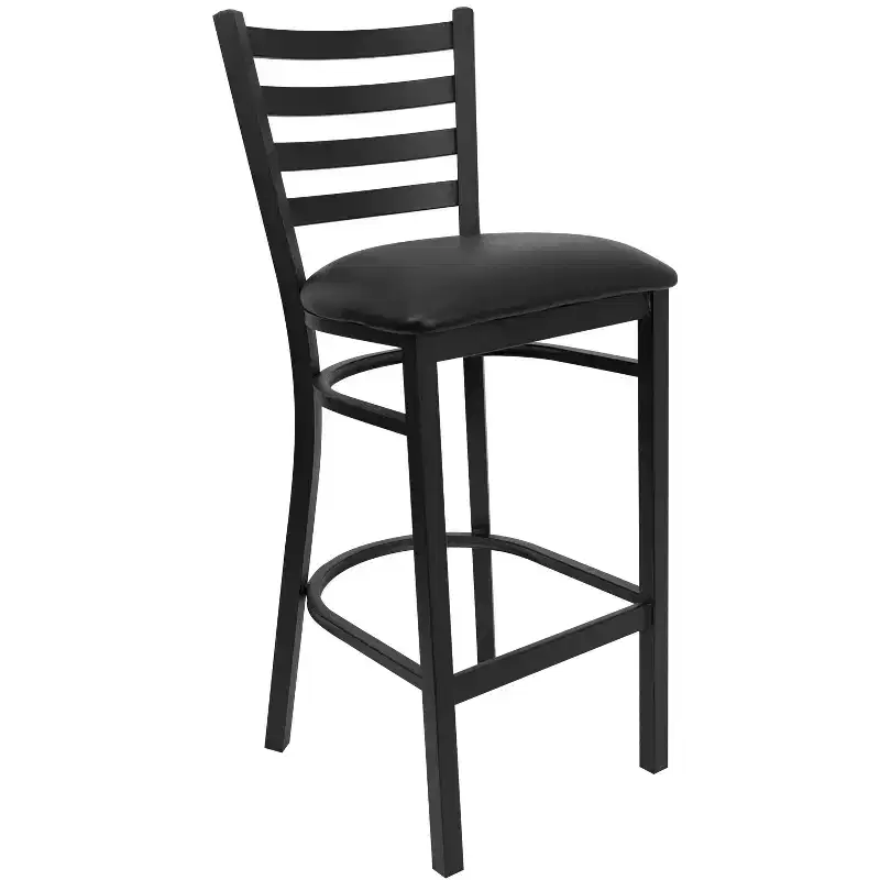 Flash Furniture Ladder Back Metal Restaurant Barstool
