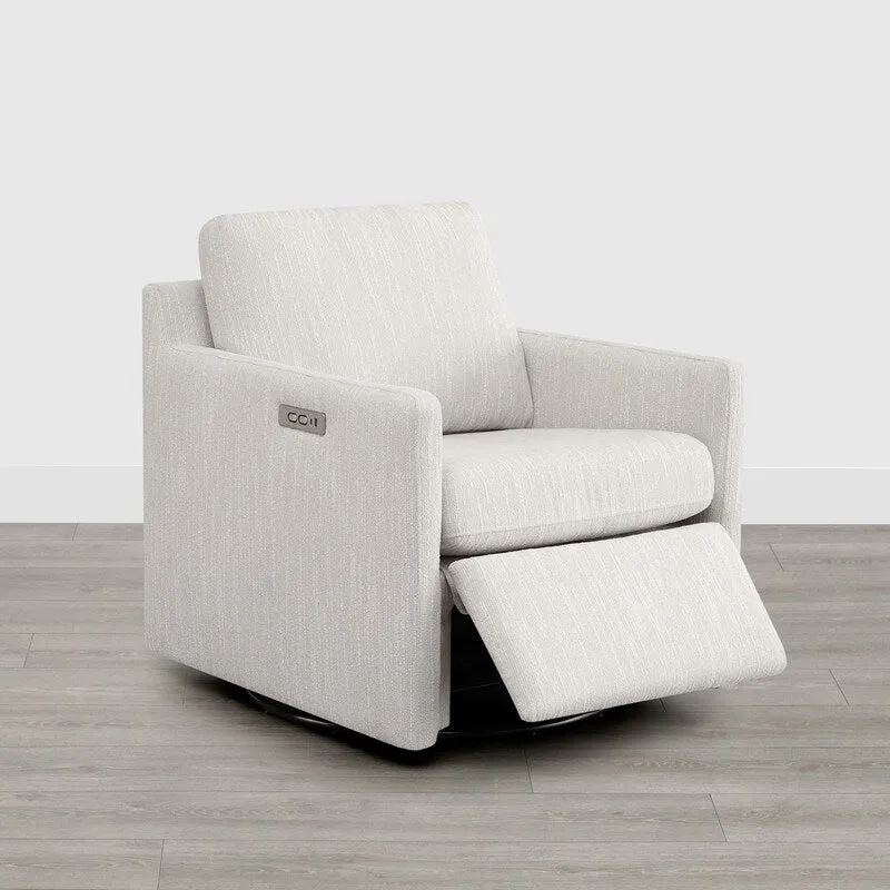 Nora Electric Power Swivel Chair with Footrest Recline