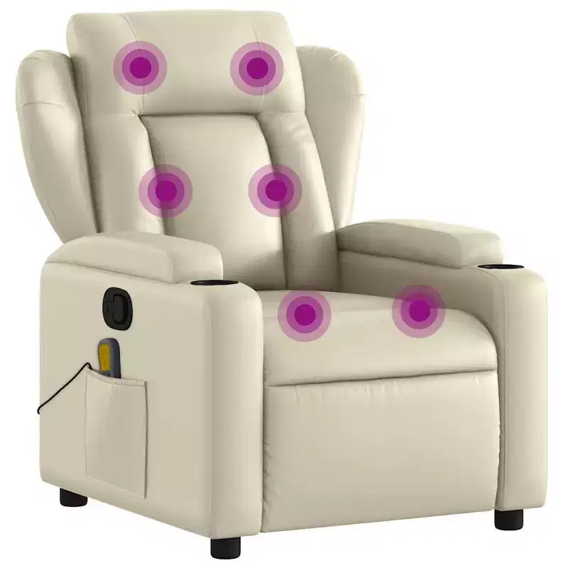 vidaXL Electric Massage Recliner Chair