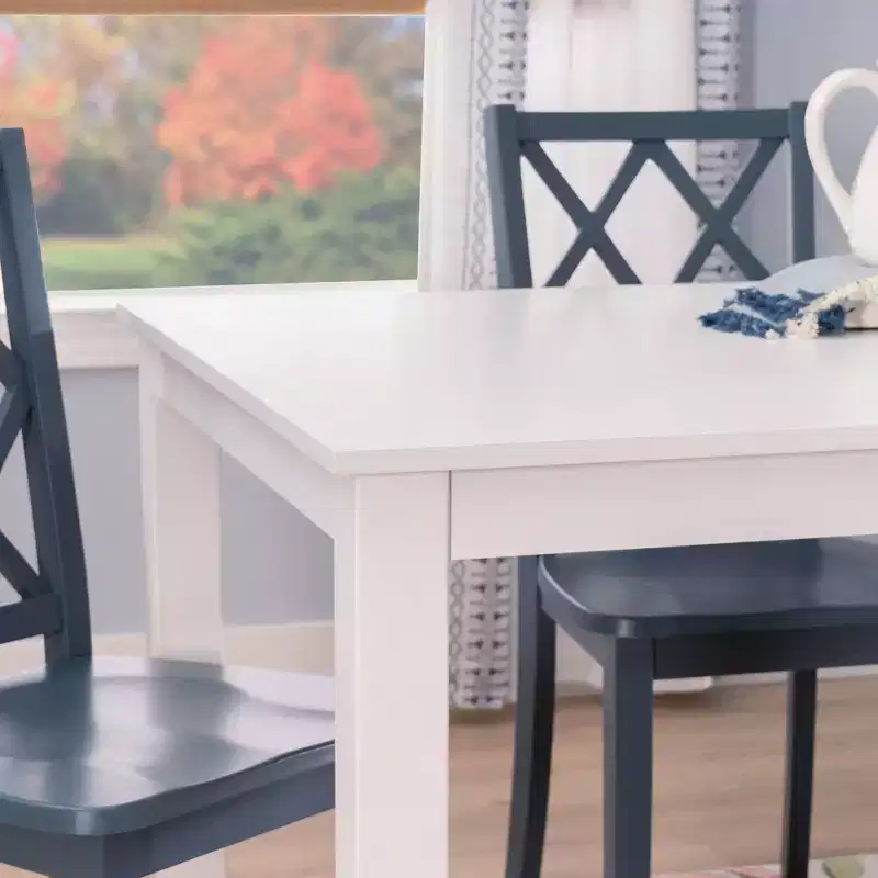 Powell 5pc Shelby Rectangle Counter Height Dining Set Graphite