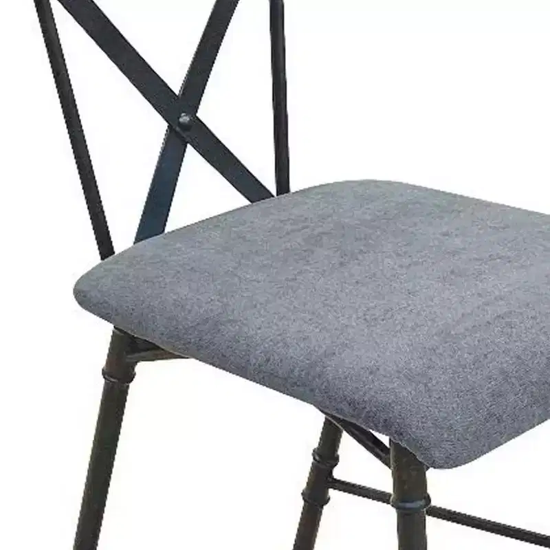 16 Brantley Office Chair Gray Fabric/Gunmetal Finish - Acme Furniture