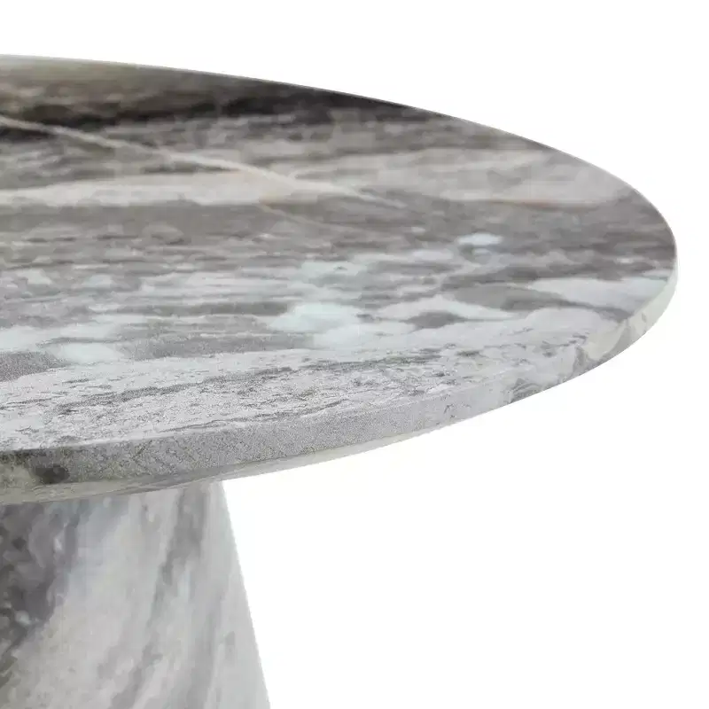 23 Wooden Round Pedestal Coffee Table