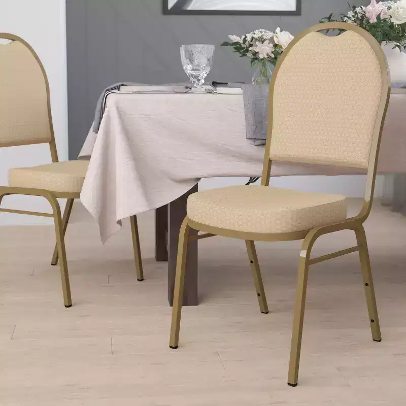 Flash Furniture HERCULES Series Dome Back Stacking Banquet Chair