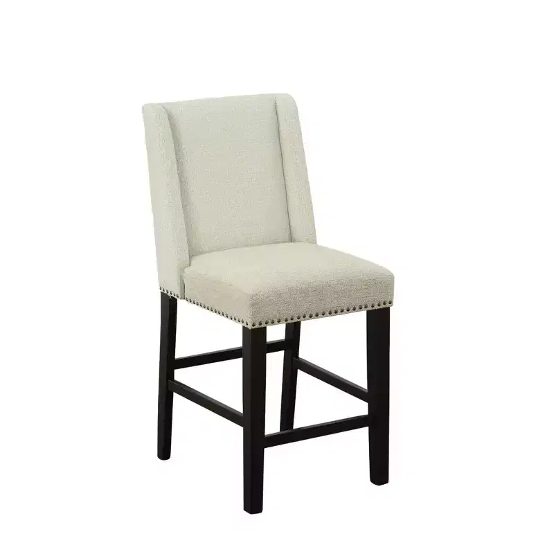 Carolina Living Set of 2 24 Laurant Upholstered Counter Height Barstools