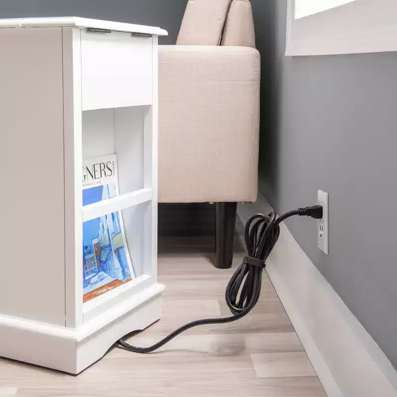 Felix Accent Table with USB Charging Station - Powell Company
