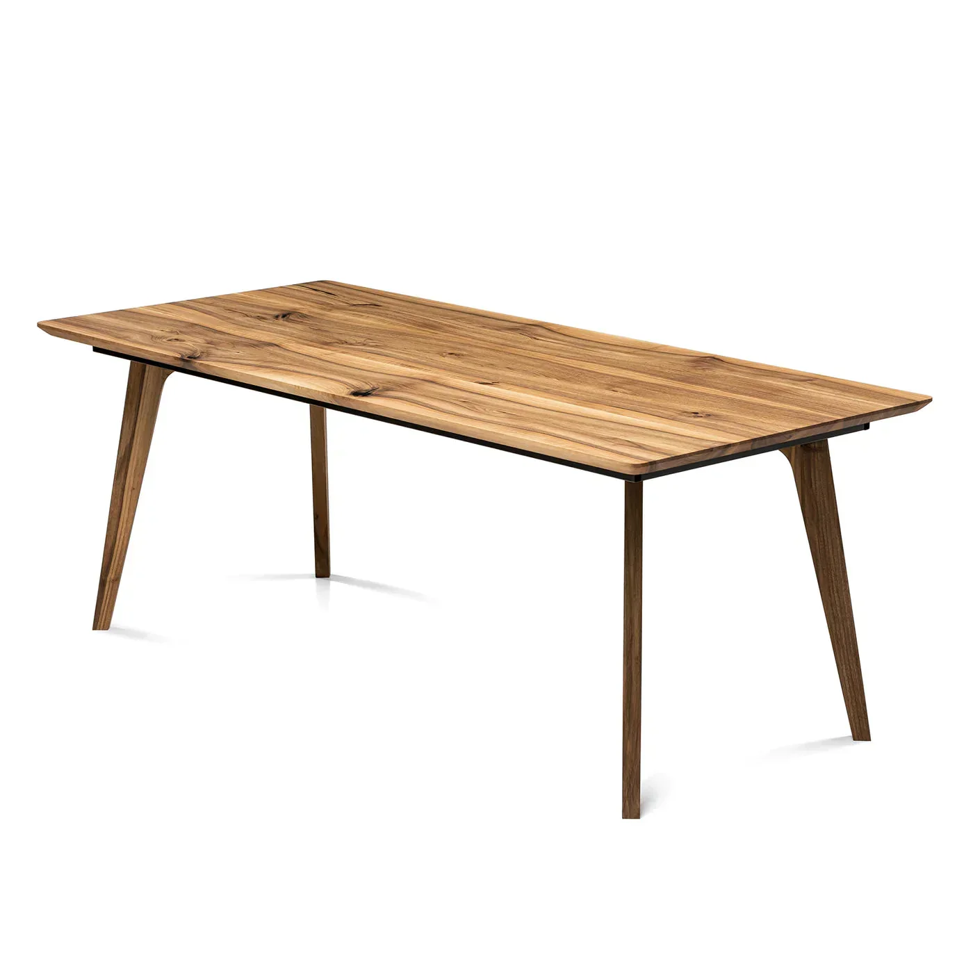 Walnut Dining Table - Crafted from solid wood - our Walnut Dining Table is a stunning addition to any home - Its