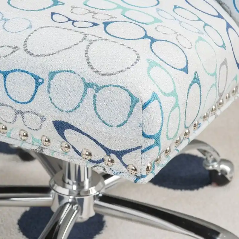 Optical Print Swivel Office Chair