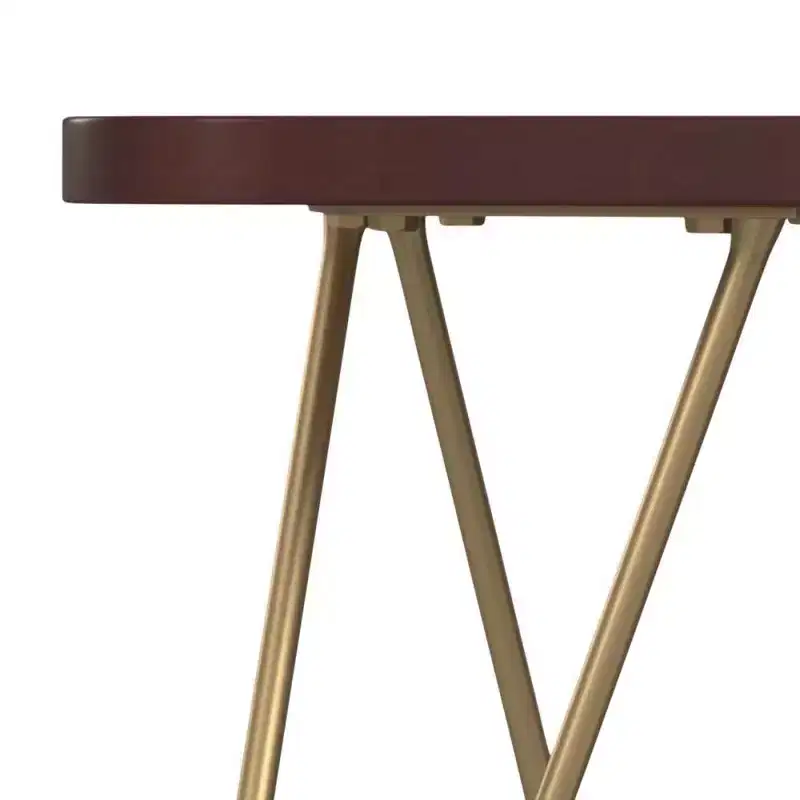 Tillman Metal and Wood Accent Table