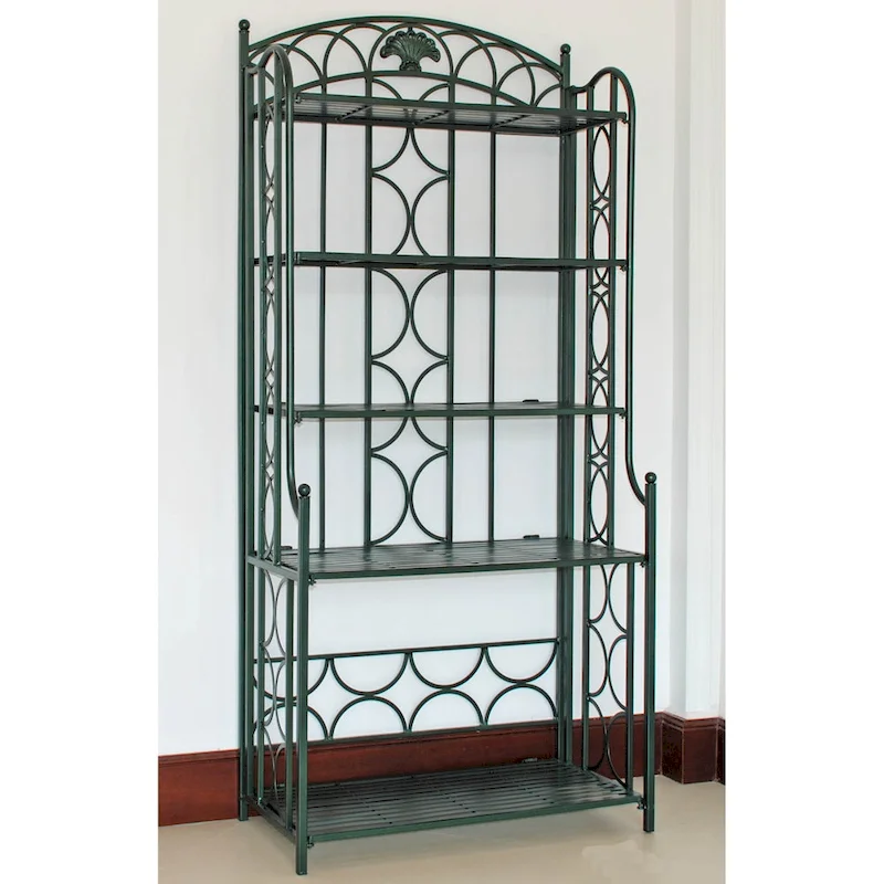 Mandalay 5-Tier Iron Bakers Rack