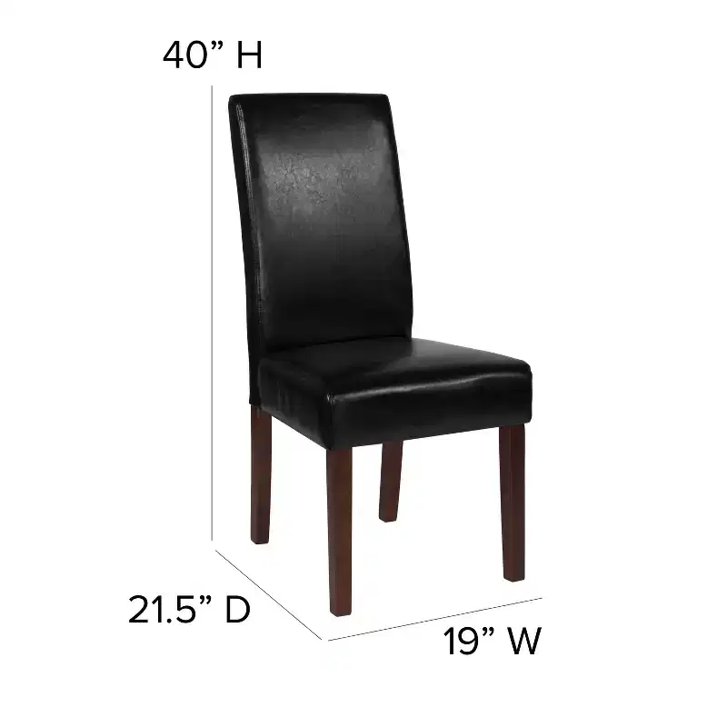 Flash Furniture Set of 4 Greenwich Series Parsons Chairs
