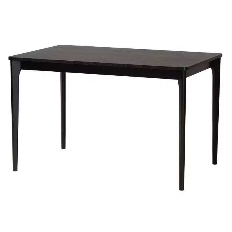Baxton Studio Darrion Mid-Century Modern Wood 5-Piece Dining Set