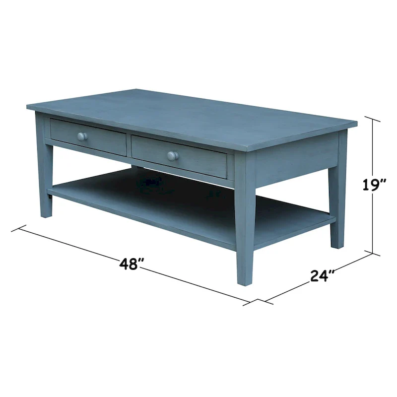 Modern Luxurious Nightstand with 2 Drawers