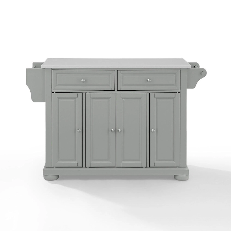 Crosley Alexandria Granite Top Kitchen Island - 18d x 51.5w x 36h