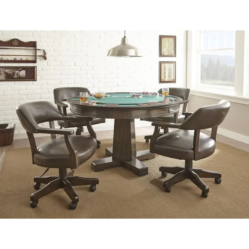 Steve Silver Reynolds Adjustable Captains Chair with Casters