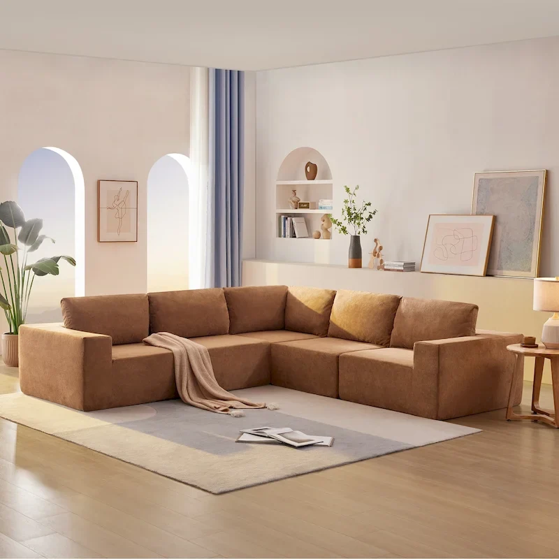 Modular L Shaped Sectional Sofa
