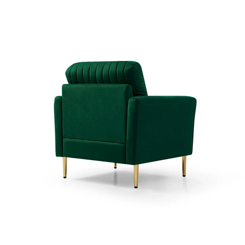 Velvet Accent Chair Living Room Chair Set of 2