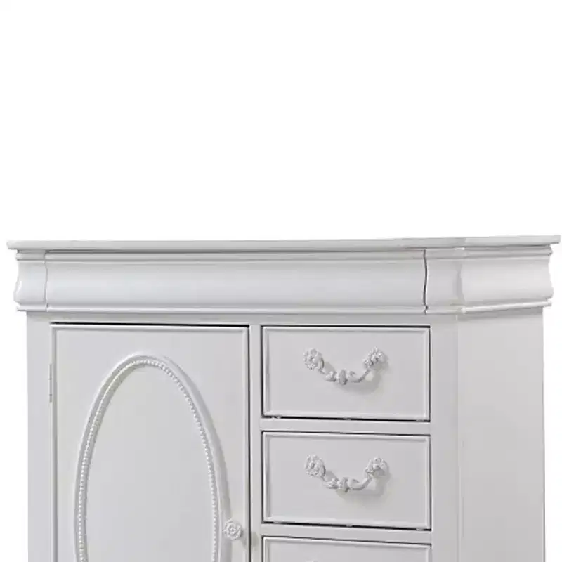 Acme Furniture 36 Estrella Dresser White Finish