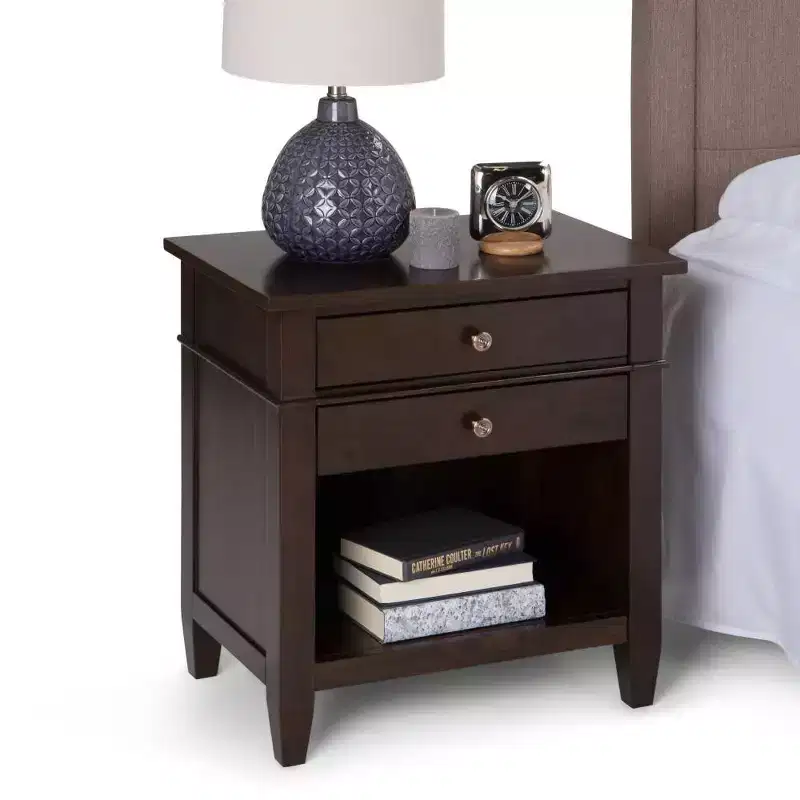 24 Sterling Solid Wood Nightstand - WyndenHall