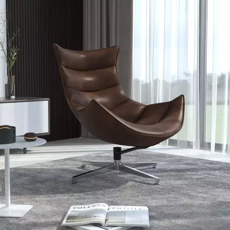 Flash Furniture Home Office Swivel Cocoon Chair - Living Room Accent Chair
