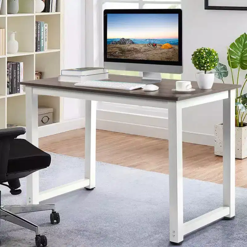43 Inch Computer Desk with Metal Frame