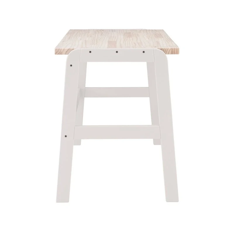 Mulligan Natural Wood Top Desk