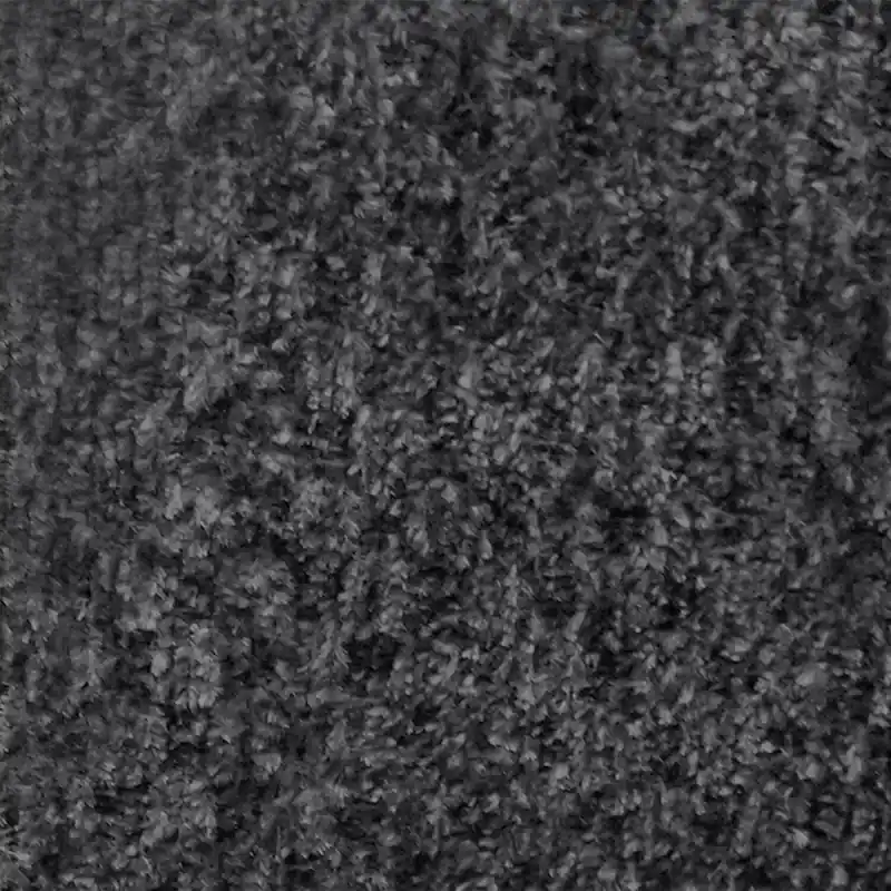 49 Chenille Fabric Chair with Flared Arms and Wood Legs - Charcoal Grey