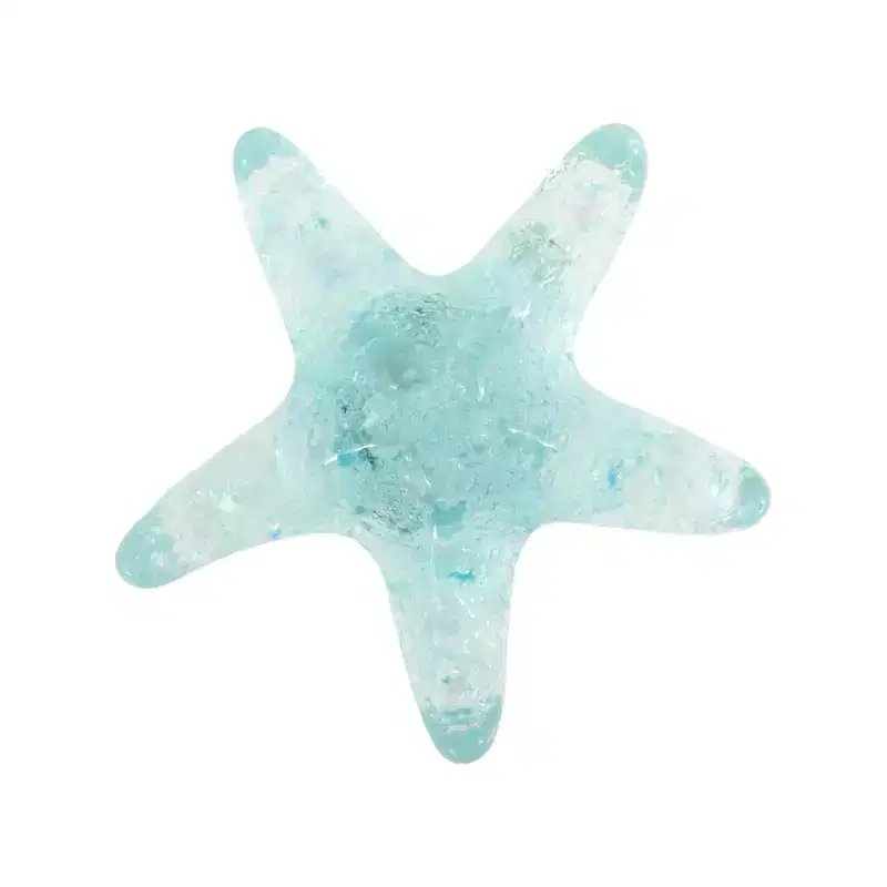 Unique Bargains Magnetic Fridge Magnet Irregular Shape Large Crystal Sea Star 1 Pc