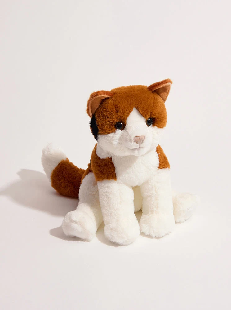 Calico Cat Soft Plush Stuffed Animal Toy 10 Inch