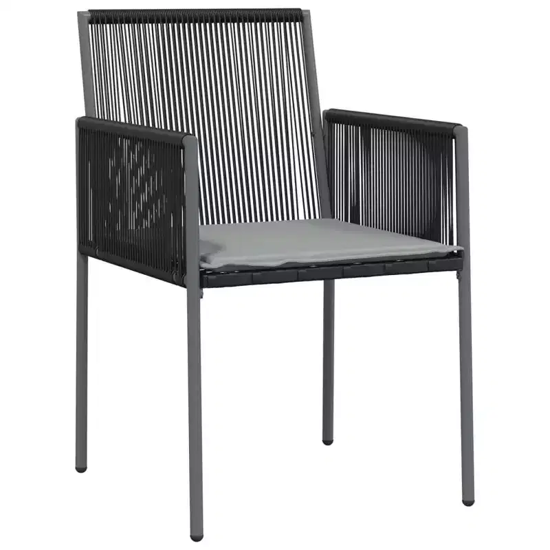 vidaXL Garden Chair Set of 6 PE rattan Standard Durable