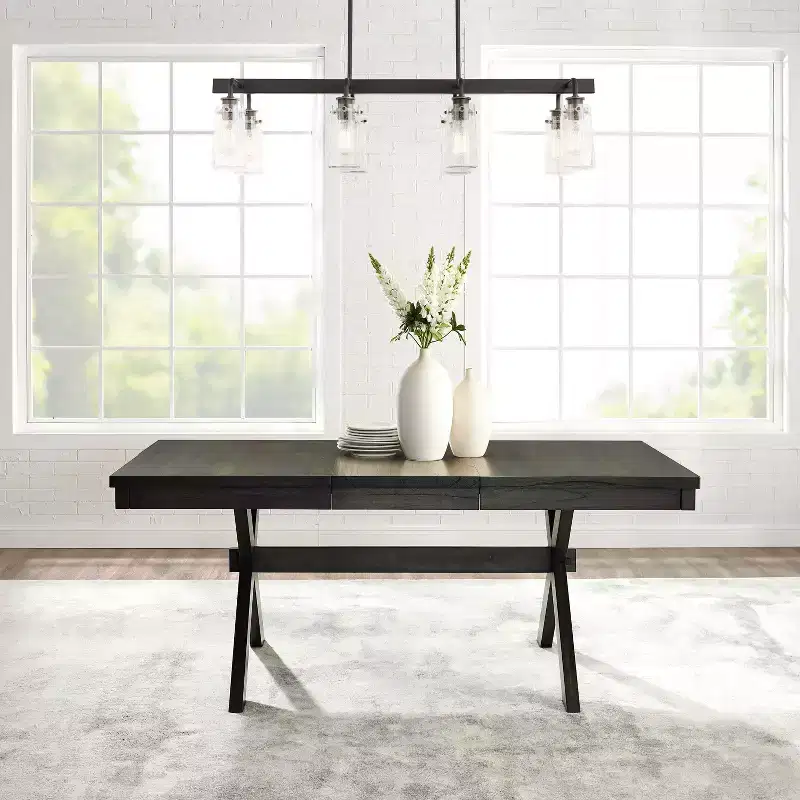 Hayden Extendable Dining Table Slate - Crosley