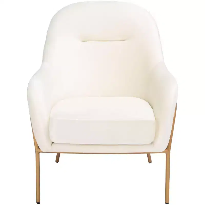 Eleazer Velvet Accent Chair - ACH6202 - Safavieh