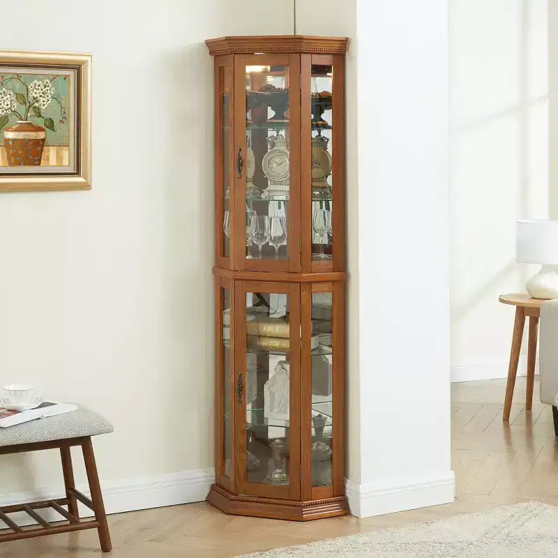 Waterproof Bathroom Mirror Cabinet, MDF Built-In Mirror with 1 Shelf
