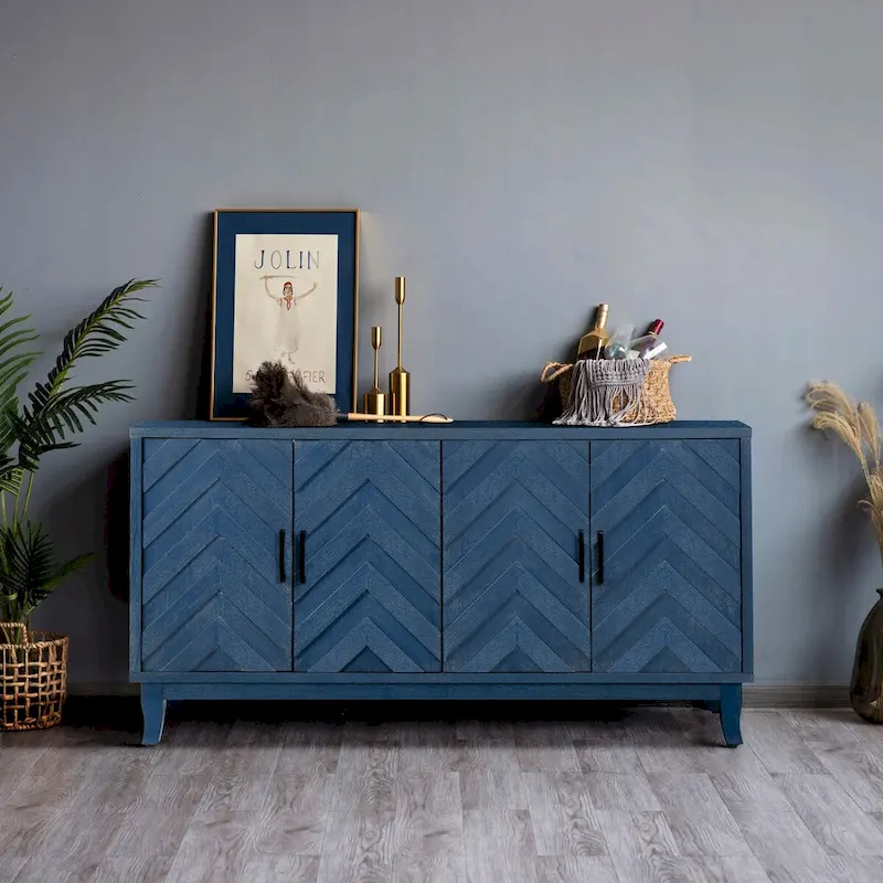 Accent Storage 4 Door Wooden