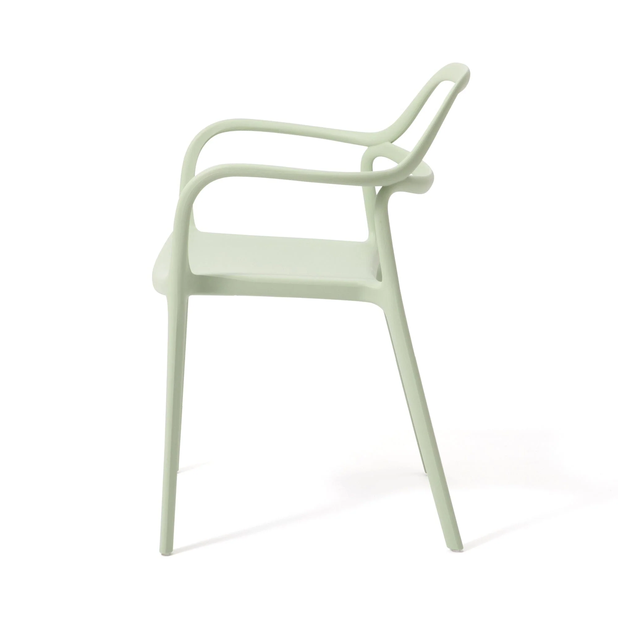Light Green Upholstered Accent Chair