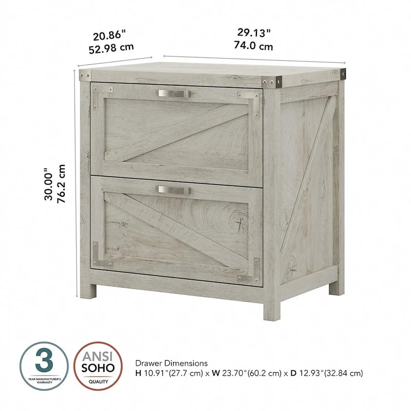 Knoxville 2 Drawer Lateral File Cabinet by Bush Furniture