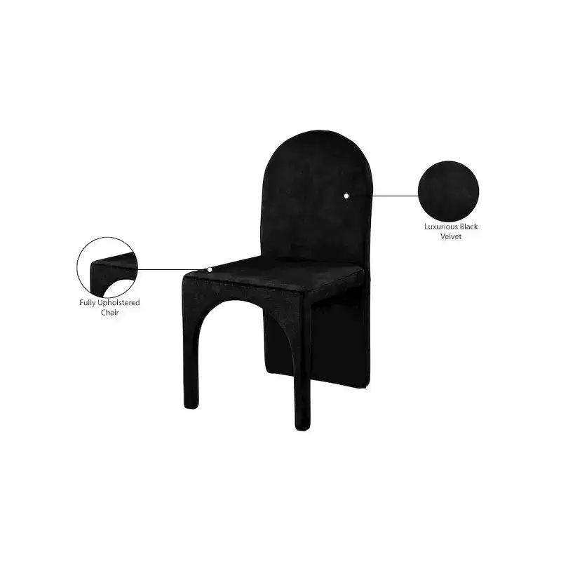 Velvet Dining Side Chair, Set of 2 – Available in 5 Colors