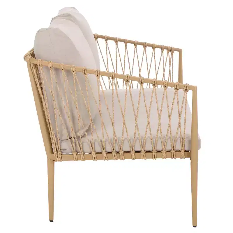Dante Rope Patio Loveseat - SEI