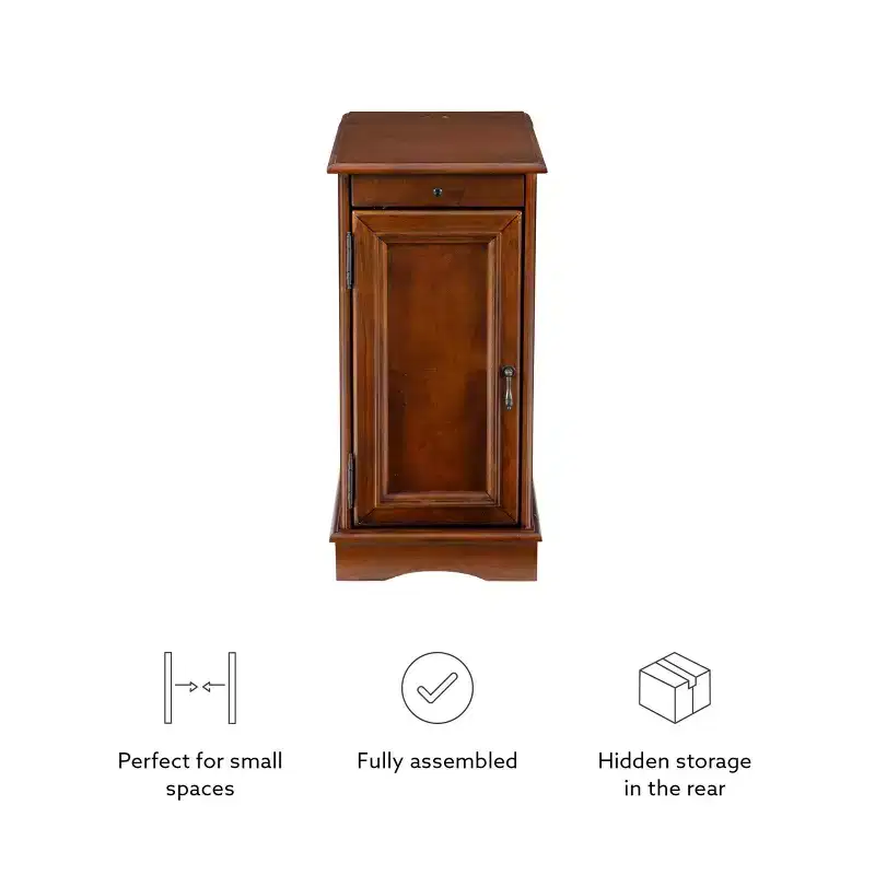 Felix Accent Table with USB Charging Station - Powell Company