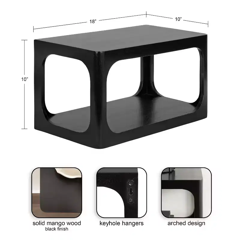 Kate and Laurel Dahl Floating Side Table