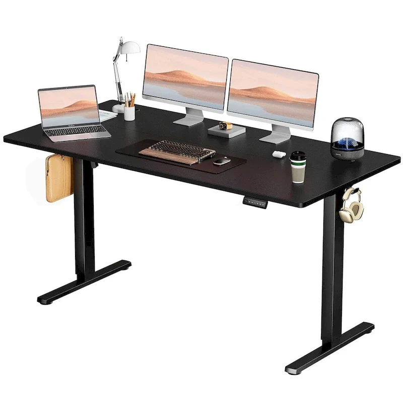 Height Adjustable Standing Desk with Electric Motor