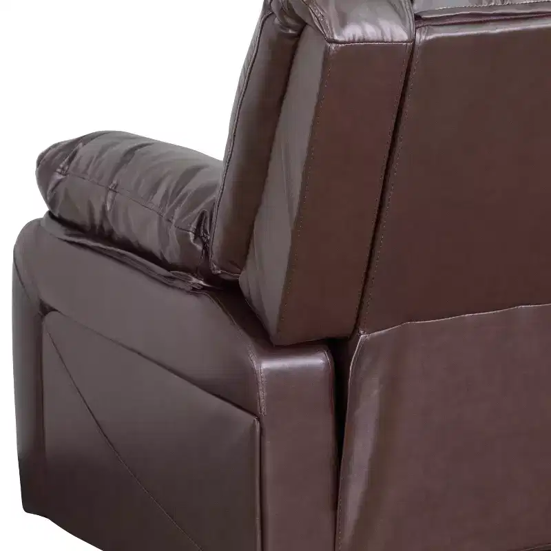 Emma and Oliver Recliner with Bustle Back and Padded Arms