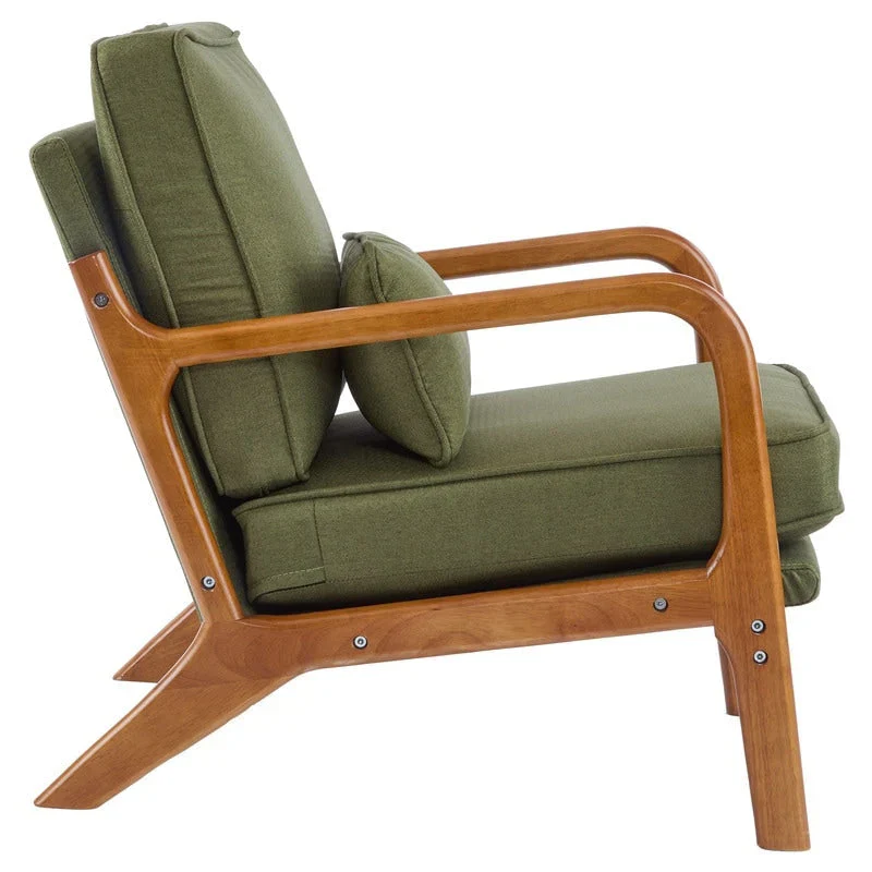 Mid Century Modern Upholstered Accent Chair